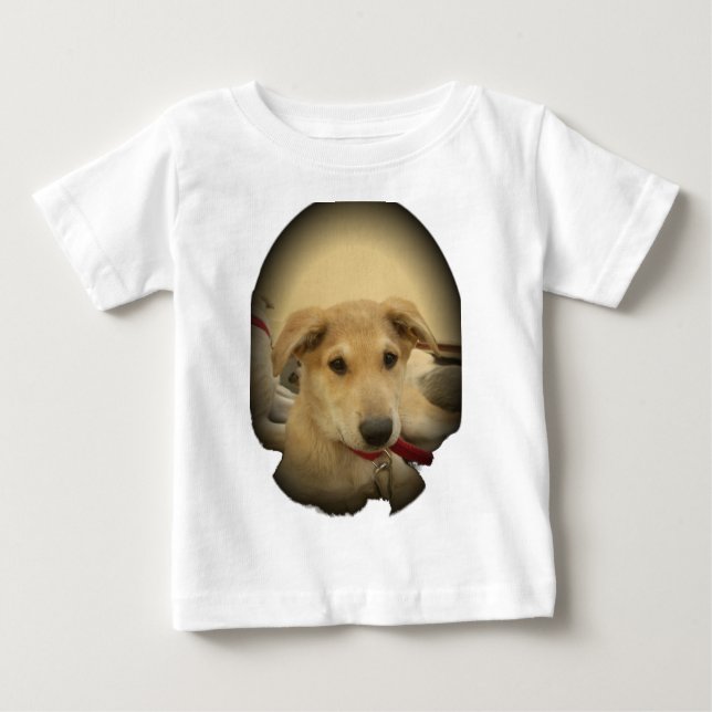 T-shirt Pour Bébé Puppy Love : Le meilleur ami de l'homme (Devant)