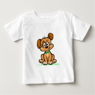 T-shirt Pour Bébé Puppy Tilt