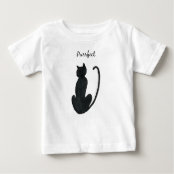 T Shirt Pour Bebe Chat Neuf De Silhouette D Ensemble De Fouet Des Zazzle Fr