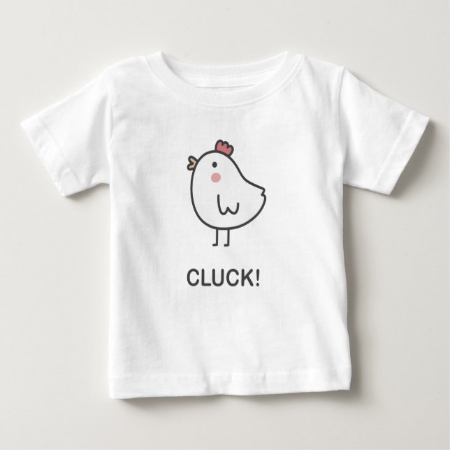 T-shirt Pour Bébé Putain ! (Devant)