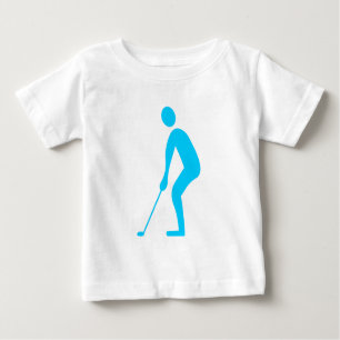 T-shirt Pour Bébé Putting - Ciel bleu