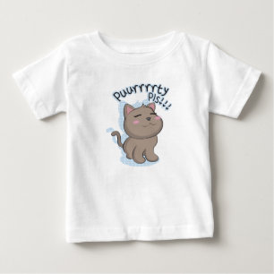 T-shirt Pour Bébé Puurrrrty Pls (choyez-moi les PLZ)