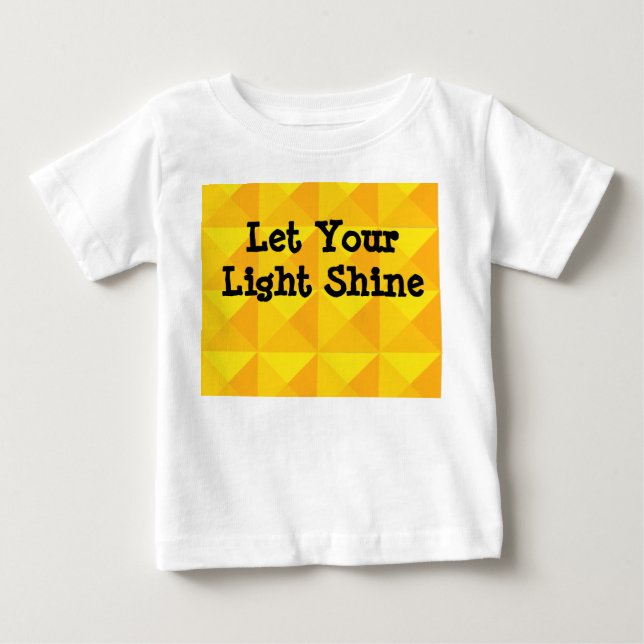 T-shirt Pour Bébé Pyramides d'or (Devant)