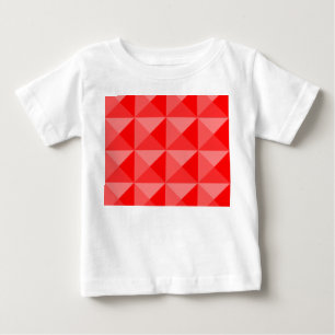 T-shirt Pour Bébé Pyramides rouges