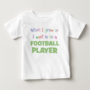 T-shirt Pour Bébé Quand Je Crois En Football