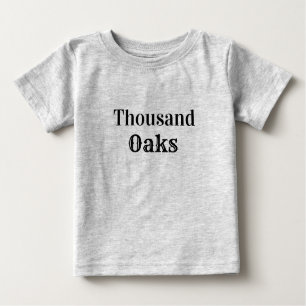 T-shirt Pour Bébé Quartier de Thousand Oaks à san Jose