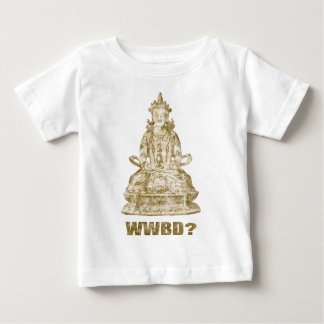 T-shirt Pour Bébé Que Bouddha ferait-il ?