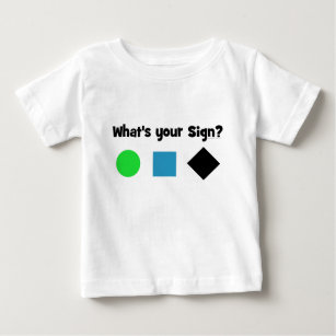 T-shirt Pour Bébé Quel est votre signe ?