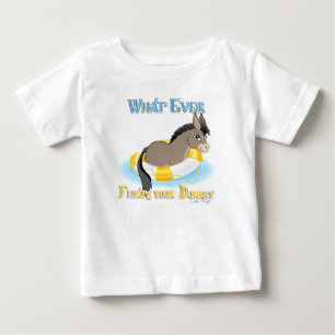 T-shirt Pour Bébé Quel Que Soit Ce Qui Flotte Votre Âne
