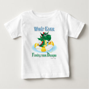 T-shirt Pour Bébé Quel Que Soit L'Amusant Qui Flotte Votre Dragon