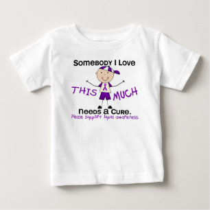 T-shirt Pour Bébé Quelqu'un que j'aime - Lupus (Garçon)