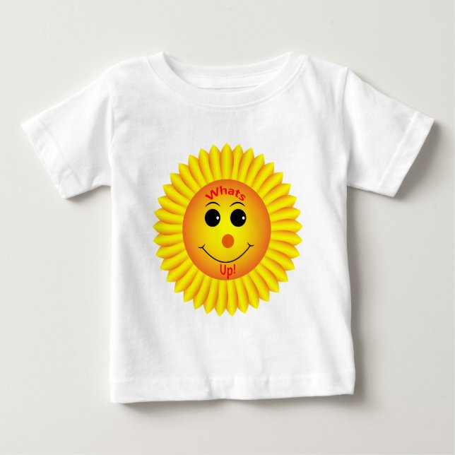 T-shirt Pour Bébé Qu'est-ce qui se passe (Devant)