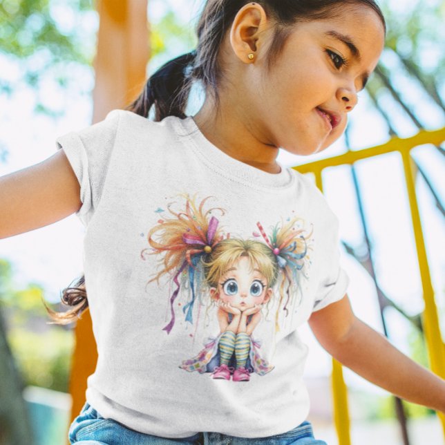 T-shirt Pour Bébé Quirky Kid (Créateur téléchargé)