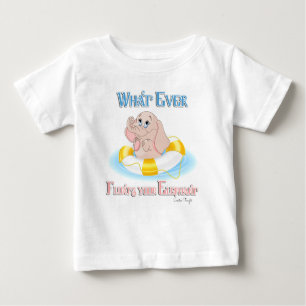 T-shirt Pour Bébé Quoi qu'il flotte votre éléphant 4