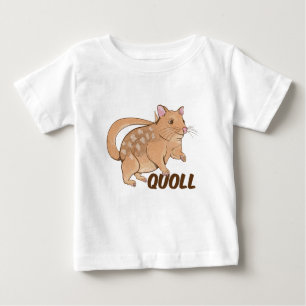 T-shirt Pour Bébé Quoll Australian Marsupial