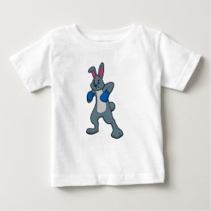 T-shirt Pour Bébé Rabbit en boîte avec gants de boxe