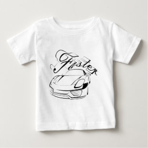 T-shirt Pour Bébé Racecar in tribals