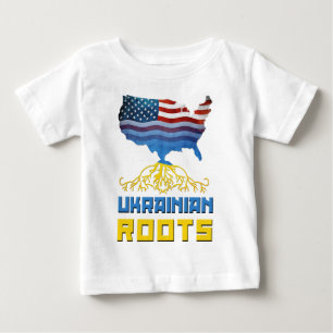 T-shirt Pour Bébé Racines ukrainiennes