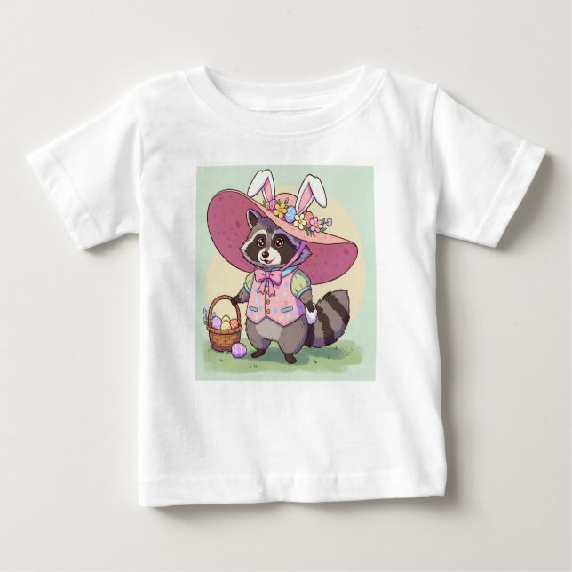 T-shirt Pour Bébé Racon de Pâques (Devant)