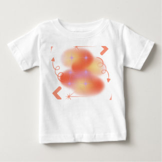 T-shirt Pour Bébé Radiant Starburst Abstract Design