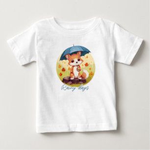 T-shirt Pour Bébé Rainy days