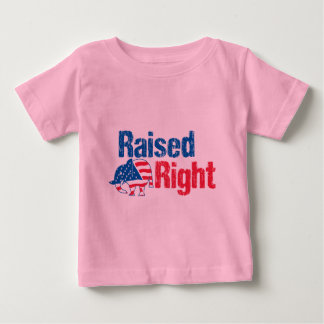 T-shirt Pour Bébé Raisonné à droite - Républicain