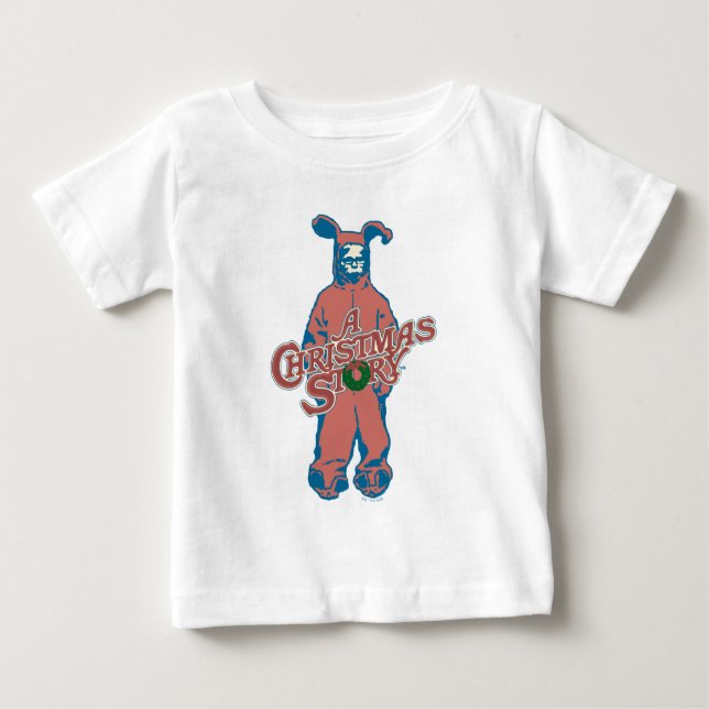 T-shirt Pour Bébé Ralphie | Cauchemar rose (Devant)