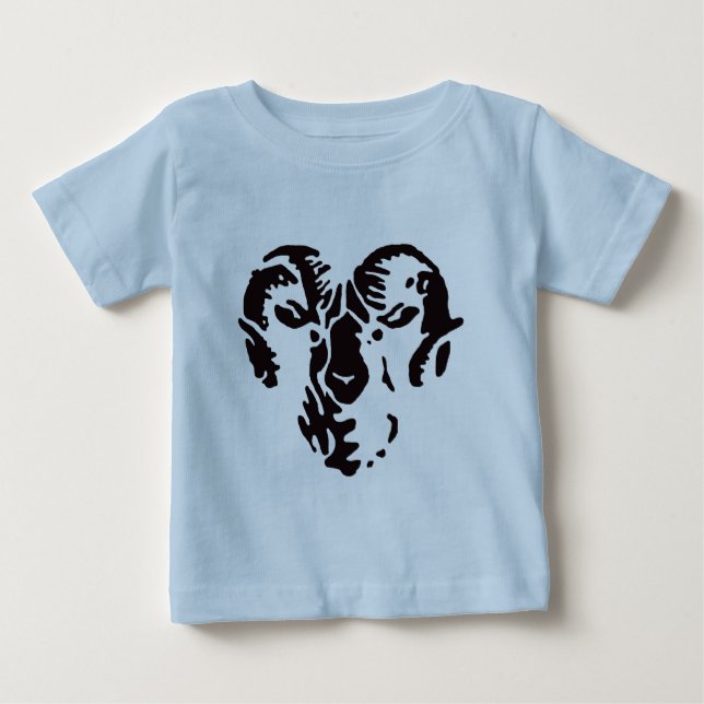 T-SHIRT POUR BÉBÉ RAM (Devant)
