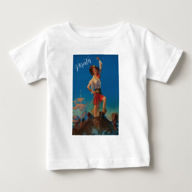 T-shirt Pour Bébé Ramener le trésor par Edward Mason Egglest (Devant)