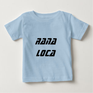 T-shirt Pour Bébé rana loca - grenouille folle Espagnol
