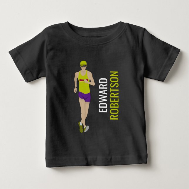 T-shirt Pour Bébé Randonnée (Devant)