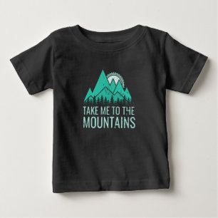 T-shirt Pour Bébé Randonnée