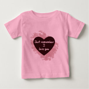 T-shirt Pour Bébé Rappelle-toi