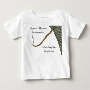 T-shirt Pour Bébé Rapunzel