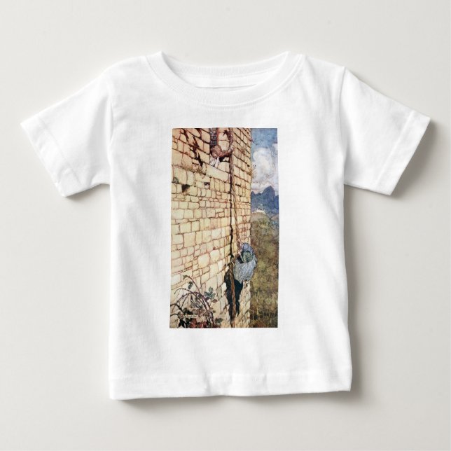 T-shirt Pour Bébé Rapunzel (Devant)