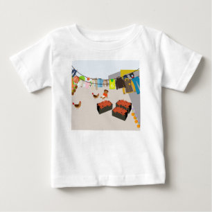 T-shirt Pour Bébé Rassembler les étoiles de la mer