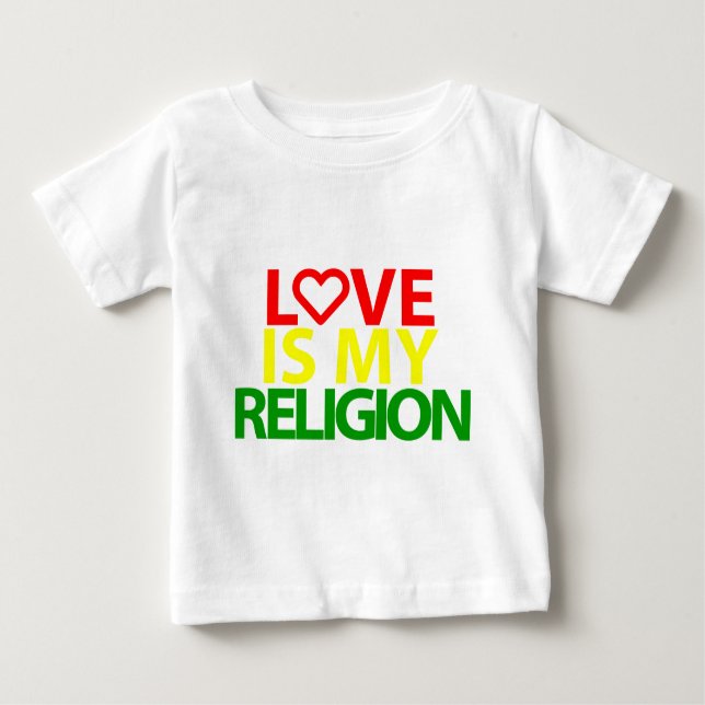 T-shirt Pour Bébé Rasta (Devant)