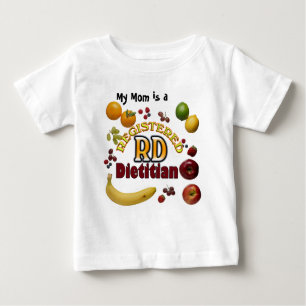 T-SHIRT POUR BÉBÉ RD FRUITÉS - DIÉTÉTICIEN ENREGISTRÉ