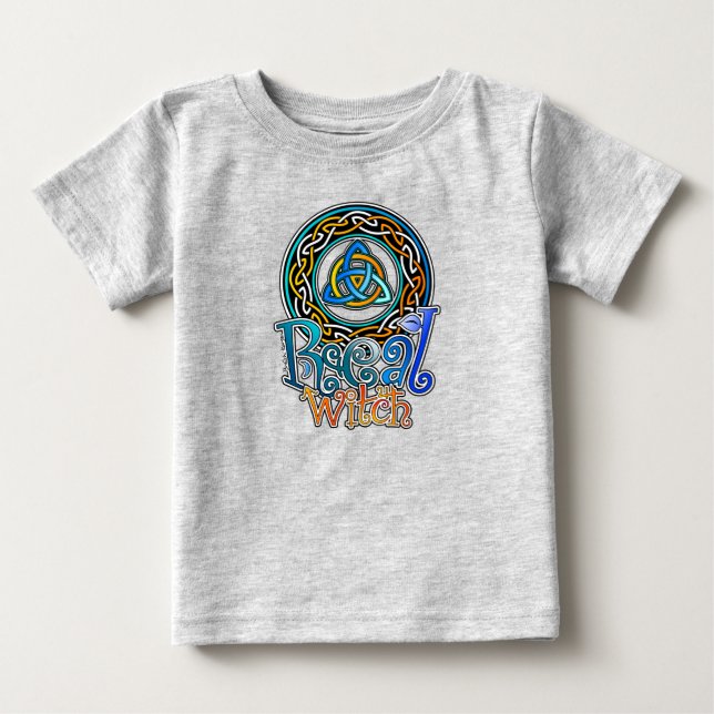 T-shirt Pour Bébé Real Witch (Devant)