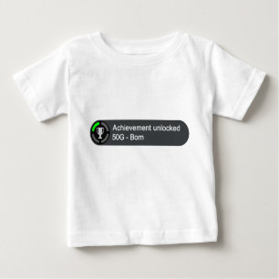 T-shirt Pour Bébé Réalisation déverrouillée - Née