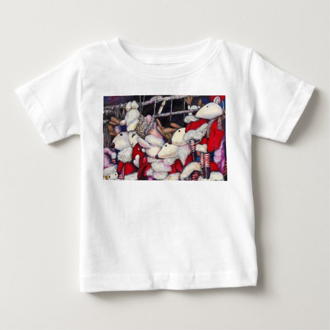 T-shirt Pour Bébé Réalité sur les vacances (Devant)