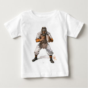 T-shirt Pour Bébé Receveur de base-ball