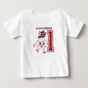 T-shirt Pour Bébé Recrue de l'année de baseball Big One Premier Anni