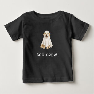 T-shirt Pour Bébé Récupérateur doré mignon équipage fantôme Hallowee
