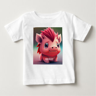 T-shirt Pour Bébé Red BABY Razorback