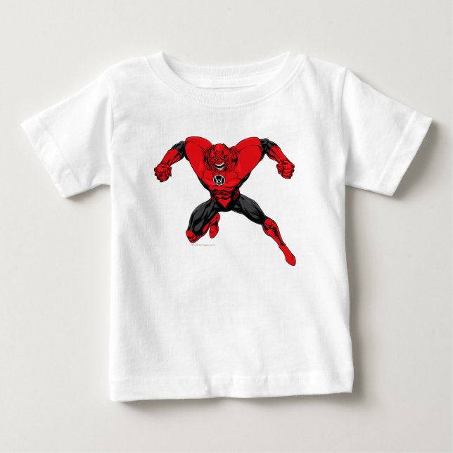 T-shirt Pour Bébé Red Lantern Corps - Rage Jump 1 (Devant)
