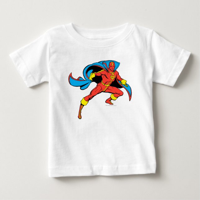T-shirt Pour Bébé Red Tornado Cape Pose (Devant)