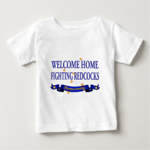 T-shirt Pour Bébé Redcocks de combat à la maison bienvenu
