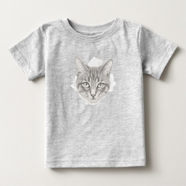 T-shirt Pour Bébé Regardant dans votre âme (Devant)