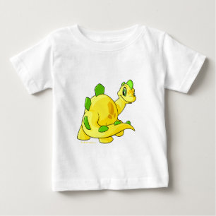 T-shirt Pour Bébé Regarder Chomby jaune